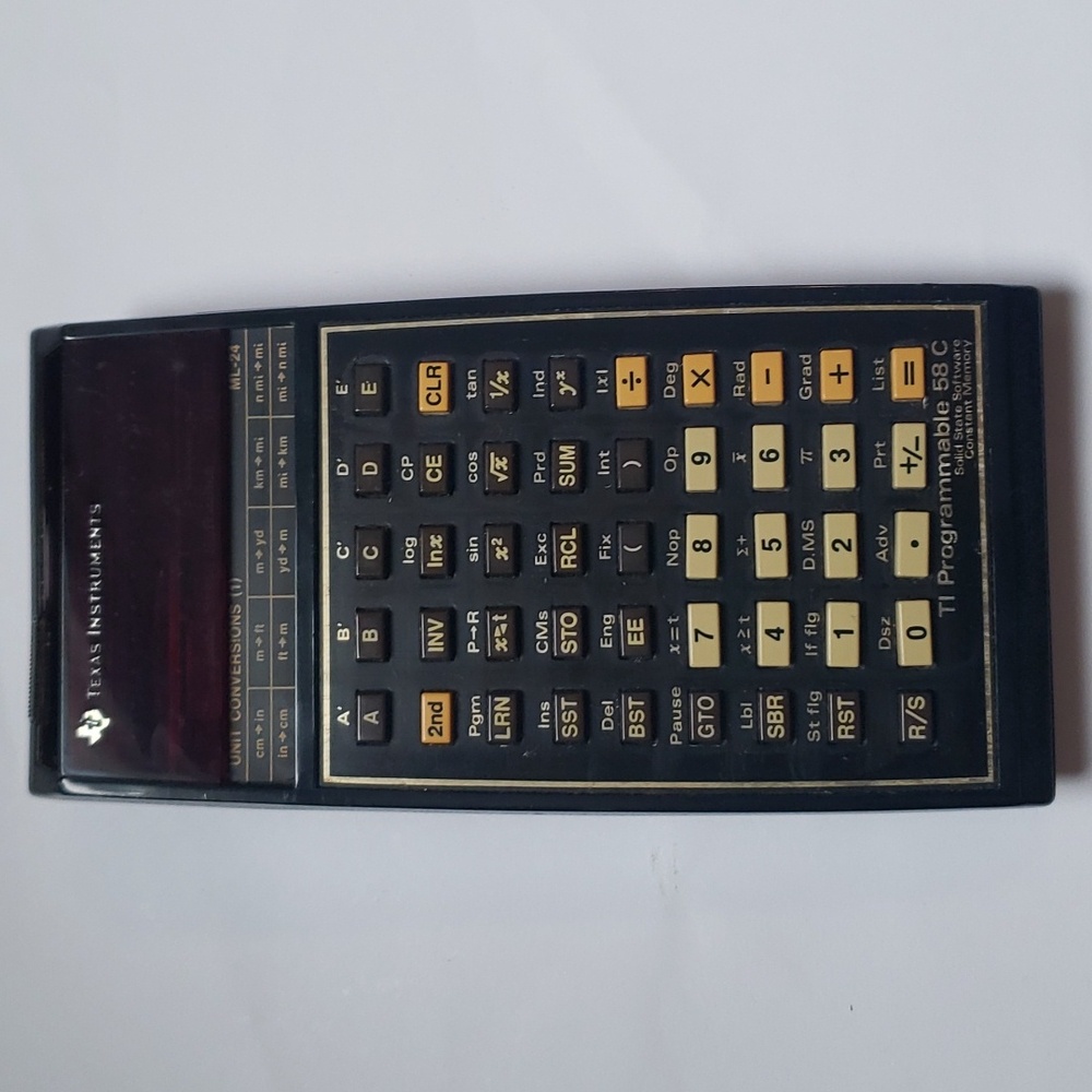 VGT TI Programmable 58C                                   NOT REFURBISHED!!!